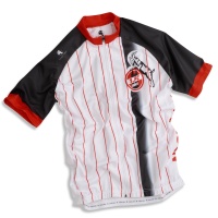 Radtrikot Nadelstreifen
