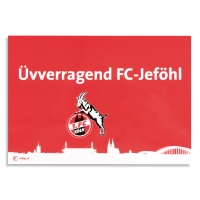 Postkarte "Üverragend FC-Jeföhl"