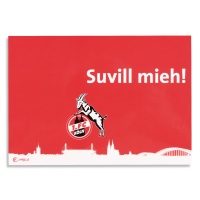 Postkarte "Suvill mieh!"