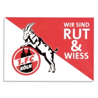 Postkarte "Wir sind Rut & Wiess"