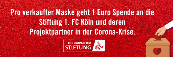 1.FC Köln Maske "Punkte"