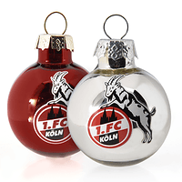 Koeln 1 FC Weihnchtsschmuck Weihnachtsanh/änger Sterne 10-er Set